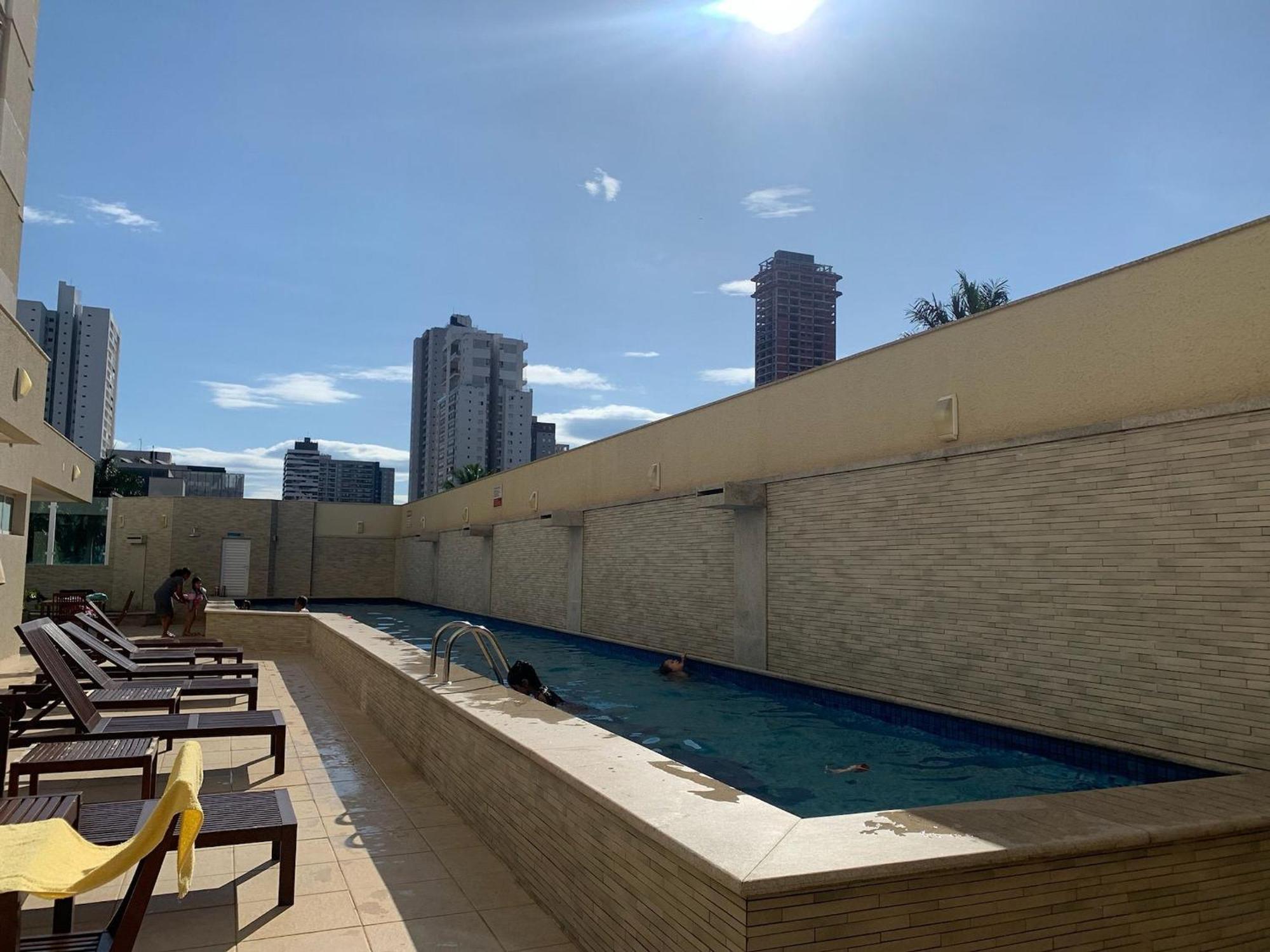 EC1003 - Apartamento com varanda e belíssima vista Goiânia Exterior foto